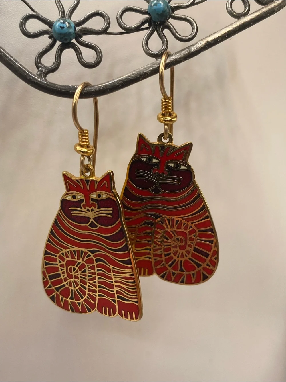 Laura Burch Cat Earrings
